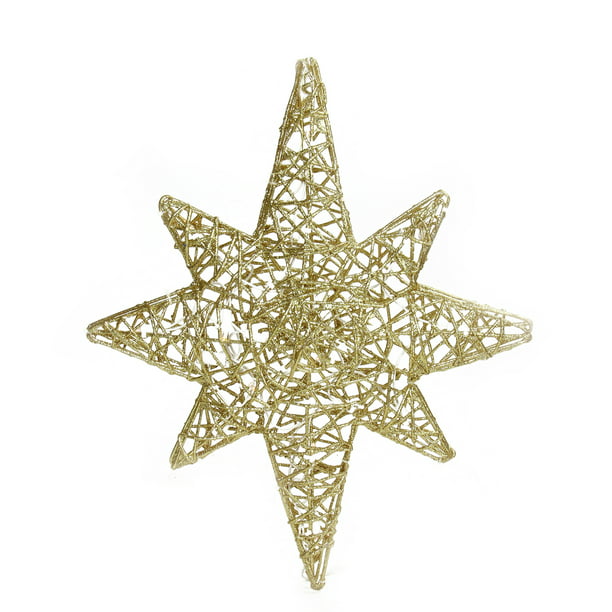 3D Star of Bethlehem with SNow Hanging Decoration